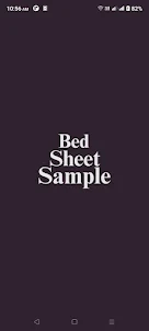 Bed Sheet Sample