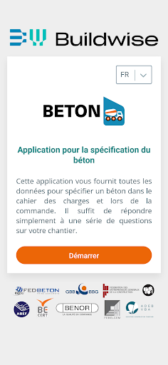 Android application Beton screenshort