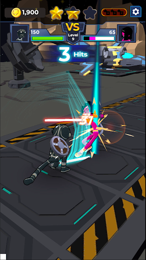 Screenshot of Supreme Saberman: Stickman