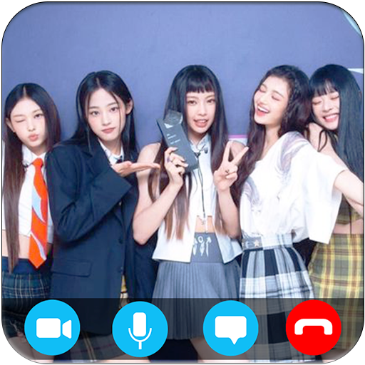 NEWJEANS Fake Call Fake Chat logo