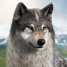 Wolf Game: Wild Animal Wars की आइकॉन इमेज