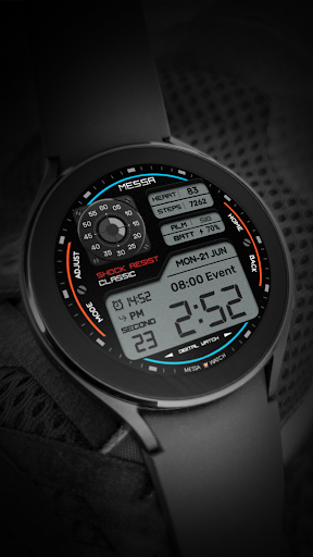 Android application Messa Watch Face Sport PRO 35 screenshort