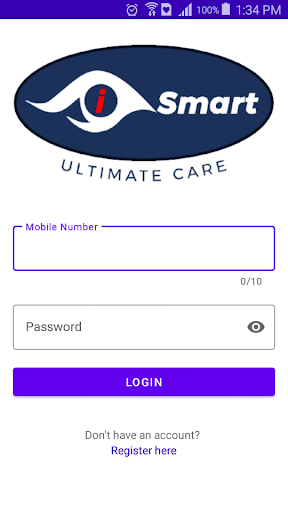 Android application ISmart screenshort