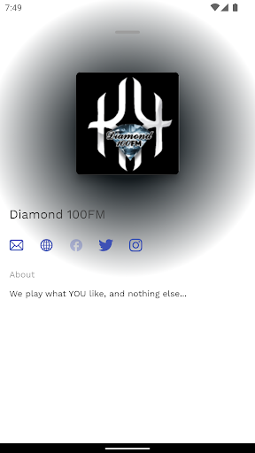 Diamond 100FM Screenshot 3 - AppWisp.com