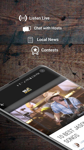 Android application 95.3 Big Cat screenshort