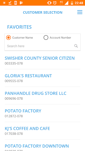 RadiusOne - Supplier Screen 2