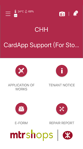 Android application MTR SHOPS-TS screenshort