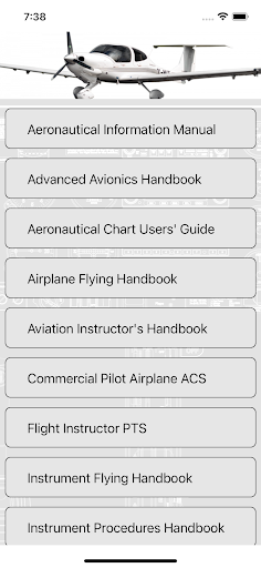 Android application Diamond DA-40 Pilot Study App screenshort