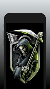 Skull Grim Reaper Wallpaper