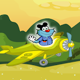 Flying Flight Car Free Game icon