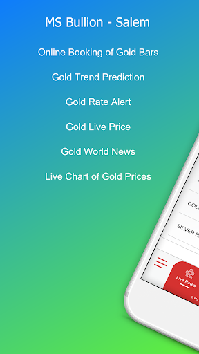 Android application MS Bullion - Salem Gold Live P screenshort