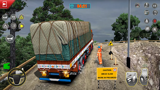 Indian Cargo Truck Transport3D