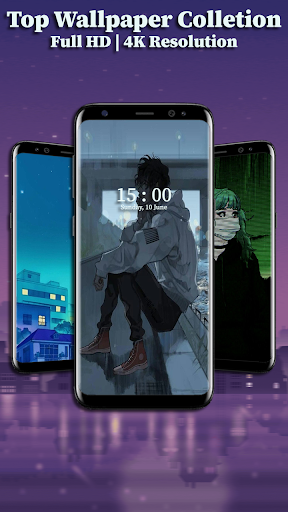 Android application Anime Wallpaper HD screenshort