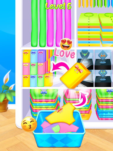 Fill the Closet - Organize Fun Screen 3