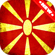 Macedonia (FYROM) Flag Wallpaper  Icon