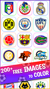 Football Logo Pixel Art Color APK Download (No Ads) 1