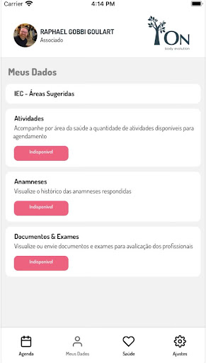 On - Evolução Corporal Screen 3