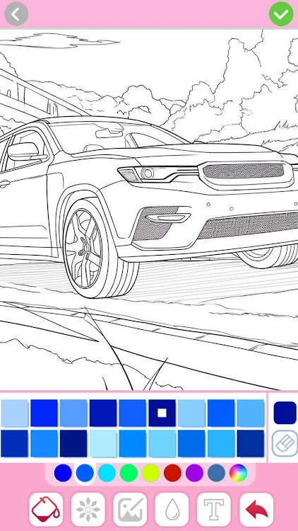 Car coloring games - Color car - 2.0101 - (Android)