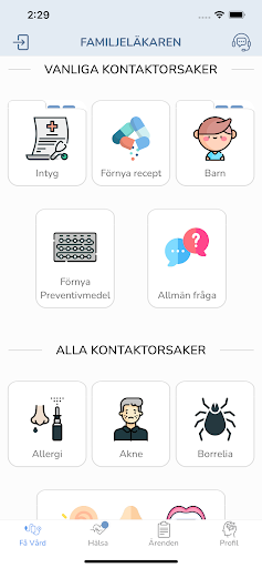 Familjeläkaren i Sverige Screen 2