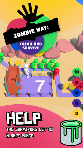 Zombie Way - Сolor and Survive