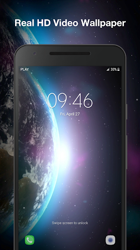 Earth Galaxy Live Wallpaper Screen 3
