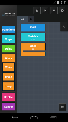 Android application SmartRogic screenshort
