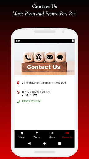 Maxs Pizza & Frenzo Peri Peri Screen 3