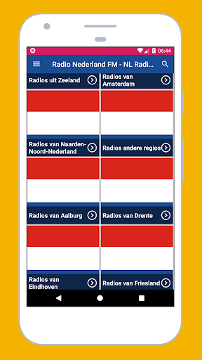 Radio Netherlands: NL Radio FM Screen 2
