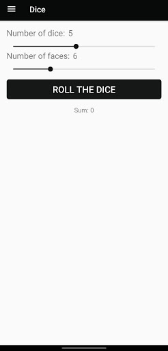 Dice Screen 2