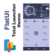 FlatUI Theme for Total Launcher