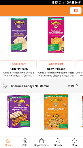 Organic Basic Food Screen 3