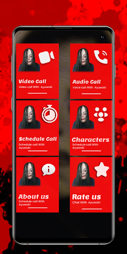 Android application Ayuwoki Scary Video Call 3 AM screenshort