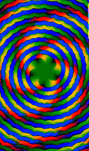 Screenshot of Hypnotic Mandala Wallpaper