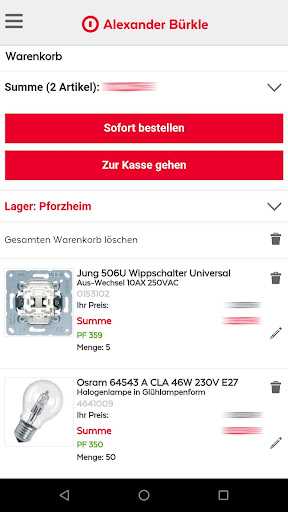 Alexander Bürkle Shop