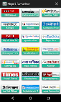 screenshot of Nepali News - Newspapers Nepal