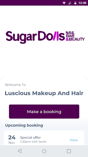 Android application Luscious Makeup And Hair screenshort