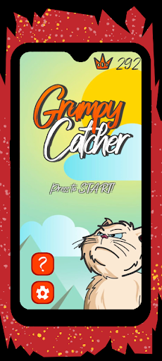 Android application Grumpy Catcher screenshort