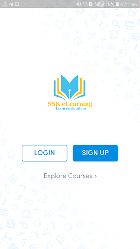 Android application SSK eLearning screenshort
