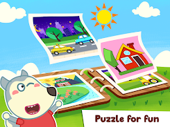 Wolfoo Puzzle Game For Kids Screenshot