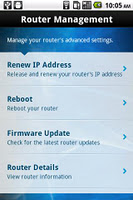 screenshot of Linksys Connect
