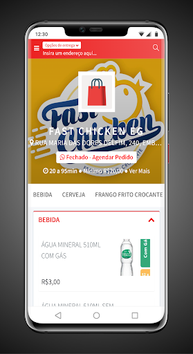 Android application FAST CHICKEN EG screenshort
