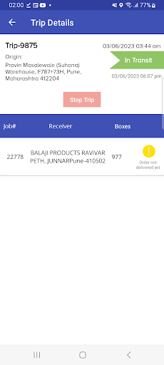 VRP Enterprise Screen 2