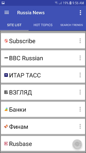 Russia News Screen 2
