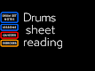 screenshot of Drums Sheet Reading