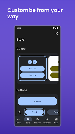 Linknbio: Links in bio creator Screen 3