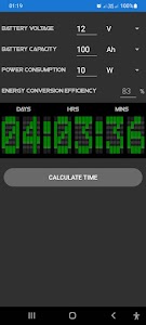 Battery Calculator Unknown