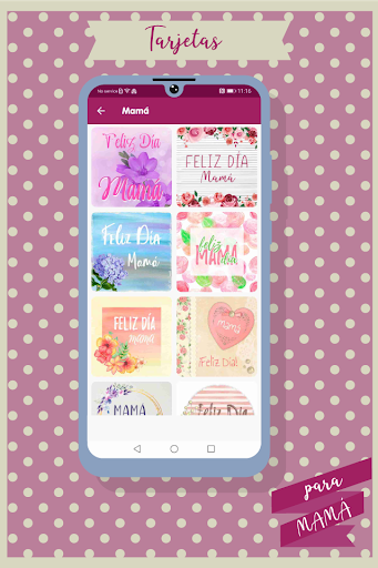 Android application Tarjetas para Mamá screenshort