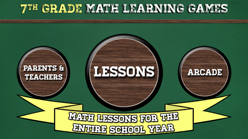 7th Grade Math Learning Games  screenshots 1