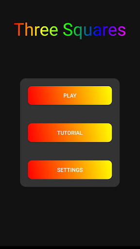 Android application Three Squares screenshort