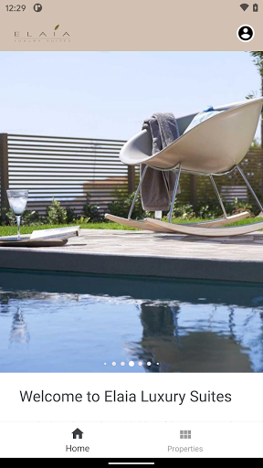 Android application Elaia Luxury Suites screenshort